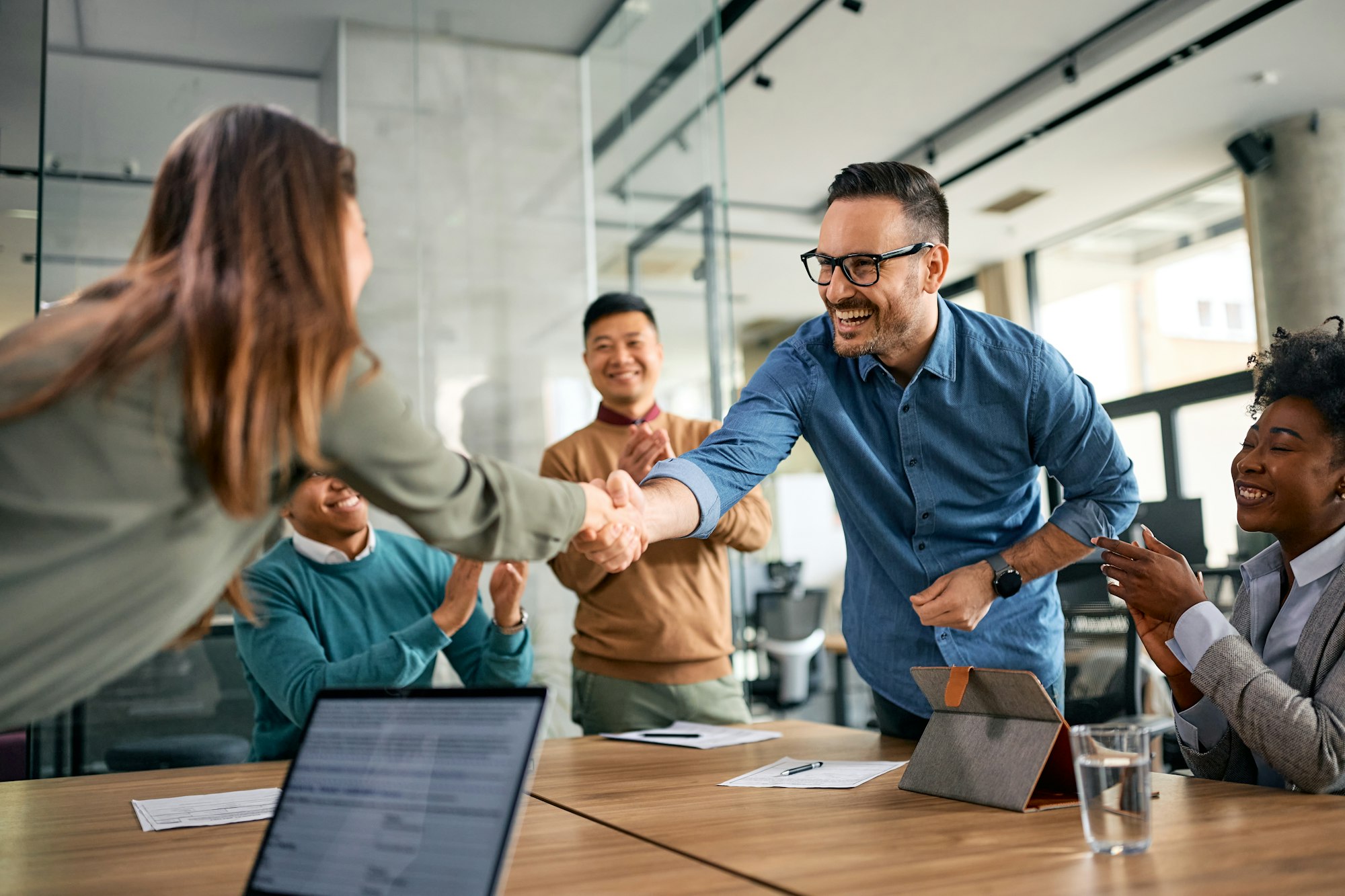 Congratulations, welcome to our team!